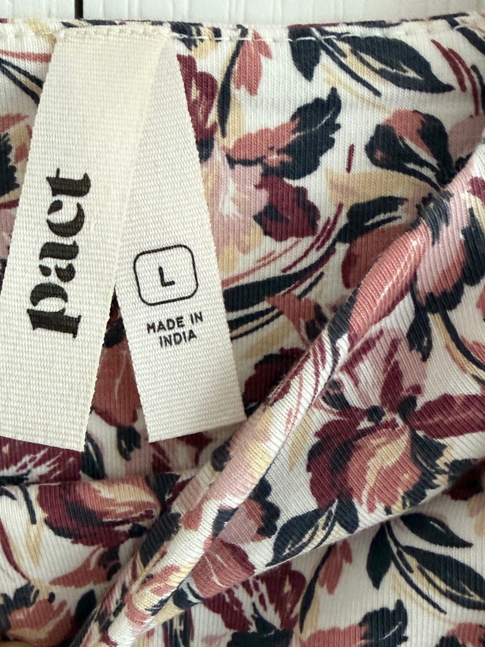 Pact Organic Fit & Flare Square Neck Dress - Picture 8 of 9
